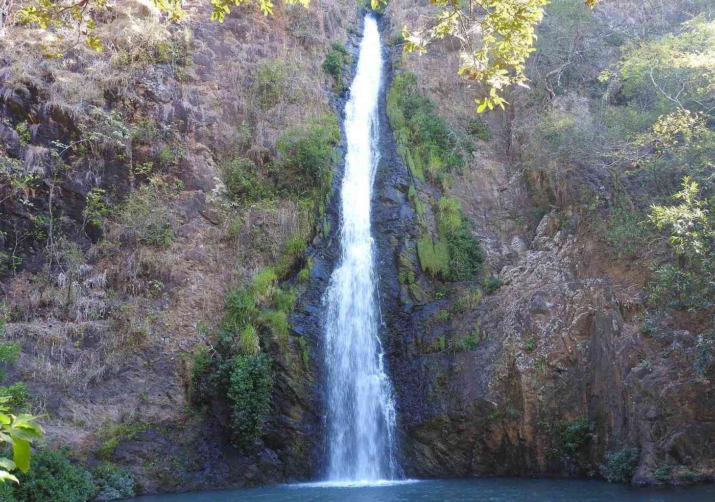Fotografia de una cascada