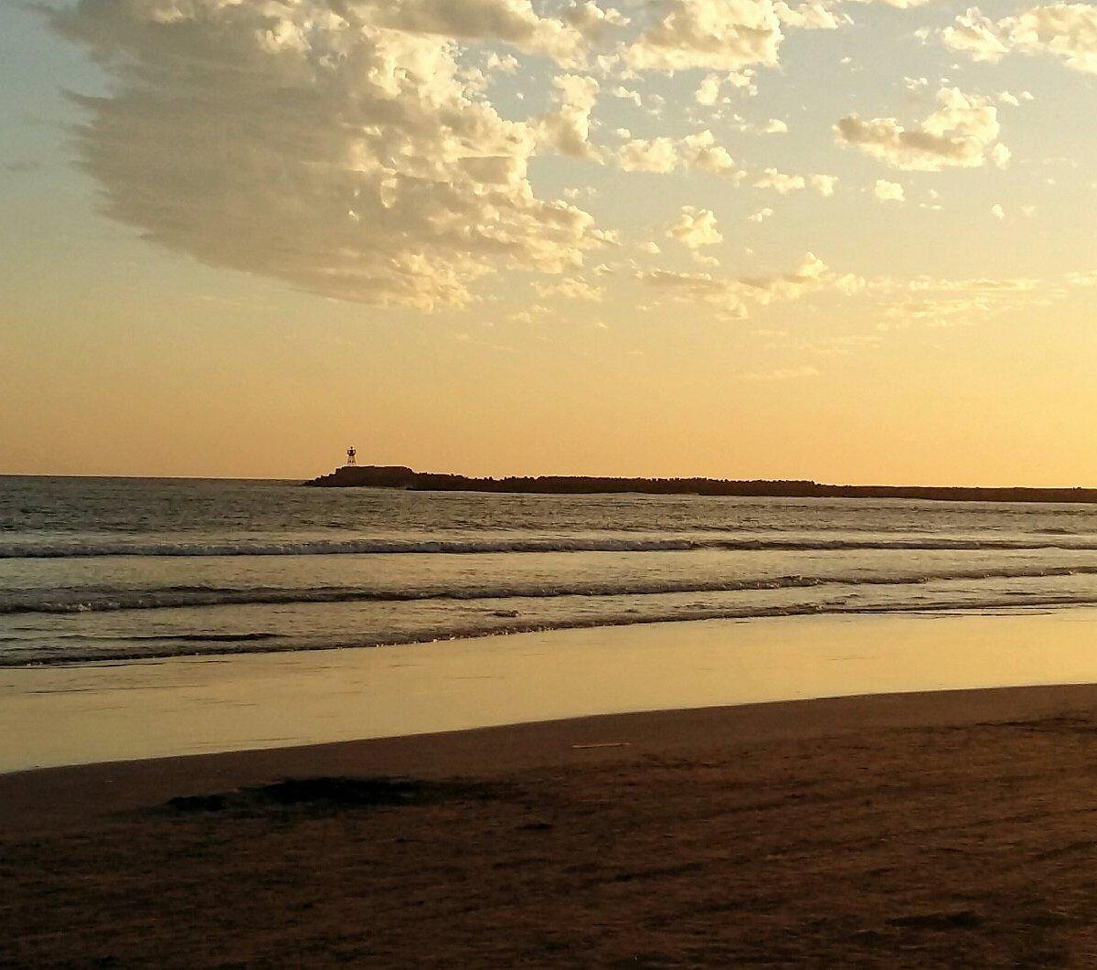 Fotografia de la playa el borrego